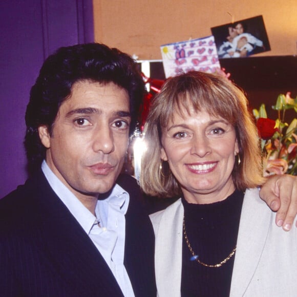 Le couple s'est rencontré pour la première fois en 1969
Archives - Frédéric François et sa femme Monique - Frédéric François lors de son premier concert à l'Olympia à Paris. Le 21 mars 1994 © Jean-Claude Woestelandt / Bestimage