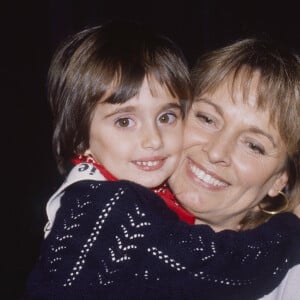 Archives - Monique, la femme de Frédéric François, et sa fille - Frédéric François lors de son premier concert à l'Olympia à Paris. Le 21 mars 1994 © Jean-Claude Woestelandt / Bestimage