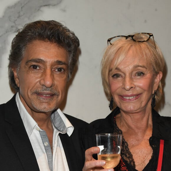 Exclusif - Frédéric François et sa femme Monique - Frédéric François fête ses 50 ans de carrière avec un concert au Grand Rex à Paris et une tournée en France le 12 octobre 2019 © Guirec Coadic / Bestimage 