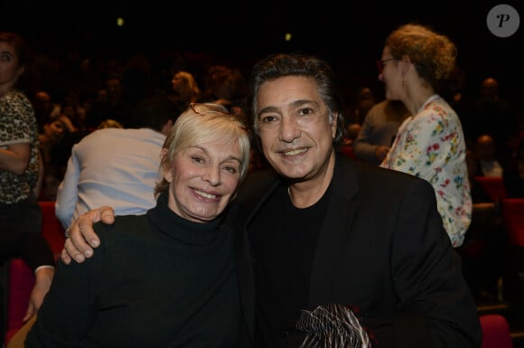 Exclusif - Frédéric François et sa femme Monique - People à la générale de la comédie musicale "Notre-Dame de Paris" au Palais des Congrès à Paris le 24 novembre 2016. © Patrick Carpentier/Bestimage