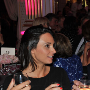 Exclusif - Kad Merad et sa compagne Julia Vignali - Dîner de gala au profit de la Fondation ARC pour la recherche contre le cancer du sein à l'hôtel Peninsula à Paris le 1er octobre 2015.