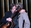 Thomas Dutronc et Jacques Dutronc - 37e cérémonie des Victoires de la musique à la Seine musicale de Boulogne-Billancourt, le 11 février 2022. © Guirec Coadic/Bestimage