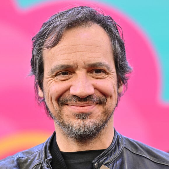 Alexandre Astier baptise une rose à son nom lors de l'inauguration de la Foire de Lyon à Lyon, France. Photo par Julien Reynaud/APS-Medias/ABACAPRESS.COM