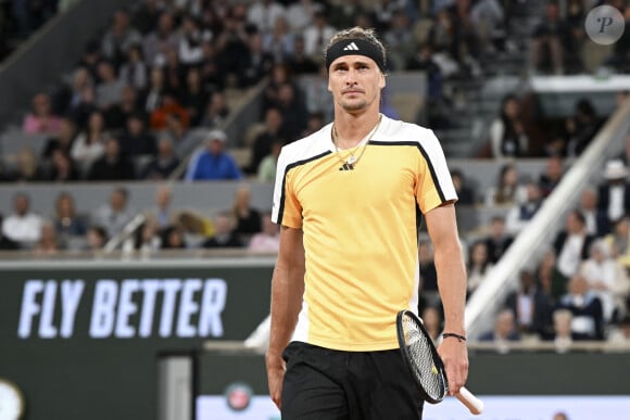 Alexander Zverev est jugé en appel pour violences conjugales
 
Alexander Zverev (GER) au premier tour des Internationaux de France de tennis de Roland Garros 2024 à Paris, France, le 27 mai 2024. © Michael Baucher/Panoramic/Bestimage