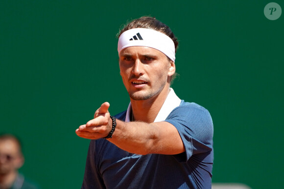 Il s'est vu infliger une amende de 450 000 euros pour "coups et blessures", contre une ancienne compagne en octobre 2023
 
Alexander Zverev (Allemagne) - 8ème de finale du Rolex Monte-Carlo Masters à Roquebrune-Cap-Martin le 11 avril 2024. © Norbert Scanella / Panoramic / Bestimage