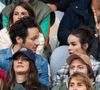 Rare apparition en public pour Vianney et sa femme.
Vianney et sa femme Catherine Robert à Roland Garros. Photo : Alexis Jumeau/ABACAPRESS.COM