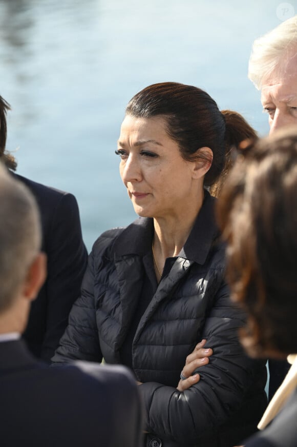 À Marseille, le 13 avril 2024, Valérie Hayer députée européenne et tête de liste Renaissance, MoDem, Horizons et Parti Radical pour les Élections Européennes 2024 s'est rendue à Marseille en présence de Christophe Castaner en présence de Sabrina Agresti-Roubache © William Cannerella / Panoramic / Bestimage