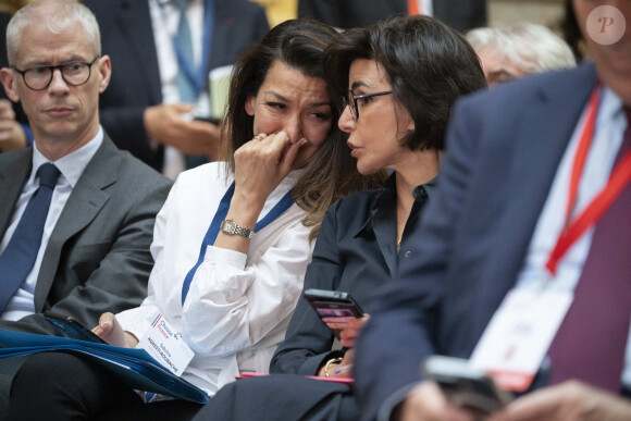 Sabrina Agresti-Roubache et Rachida Dati - Sommet au Château de Versailles, 13 mai 2024 © Eliot Blondet/ Pool / Bestimage