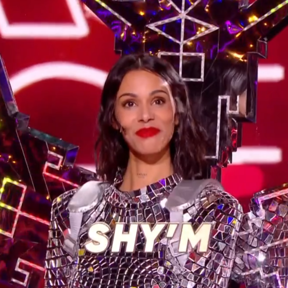 Que ce soit pour le flocon (qui était Shy'm).
Shy'm dans "Mask Singer", TF1.