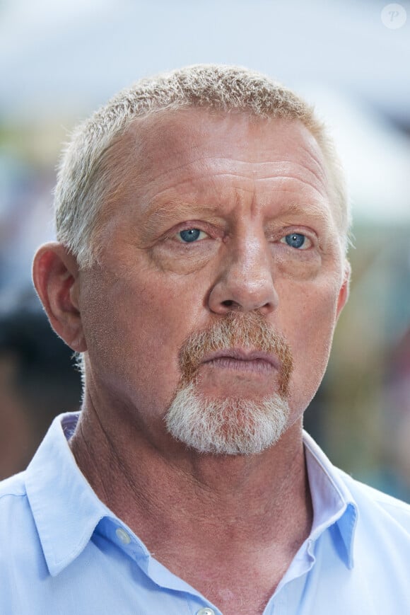 Boris Becker - Célébrités dans les tribunes de la finale Dames des Internationaux de Tennis de Roland Garros à Paris le 8 juin 2024. © Jacovides-Moreau/Bestimage 