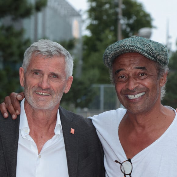 Gilles Moretton et Yannick Noah assistent à la soirée de gala "Coeur Central 2023" à Roland Garros le 28 juin 2022. Nasser Berzane/ABACAPRESS.COM