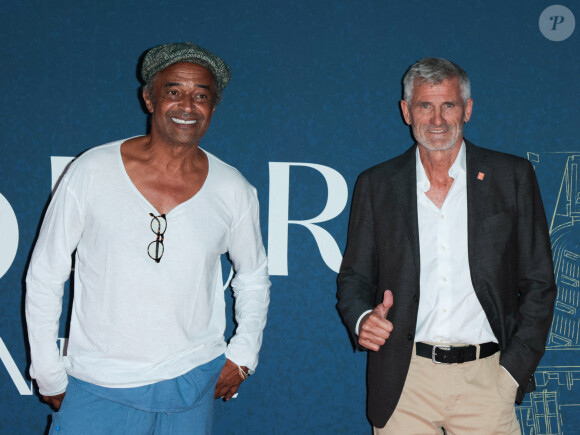 Yannick Noah et Gilles Moretton assistent à la soirée de gala "Coeur Central 2023" à Roland Garros le 28 juin 2022. Nasser Berzane/ABACAPRESS.COM