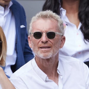 Denis Brogniart et sa femme Hortense
Denis Brogniart et sa femme Hortense - Célébrités dans les tribunes de la finale homme des Internationaux de France de tennis de Roland Garros 2024 à Paris le 9 juin 2024. © Jacovides-Moreau/Bestimage 