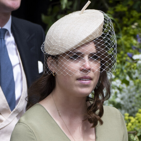 La princesse Eugenie d'York - Mariage du duc de Westminster, Hugh Grosvenor, et Olivia Henson en la cathédrale de Chester, Royaume Uni, le 7 juin 2024. © GoffPhotos/Bestimage 