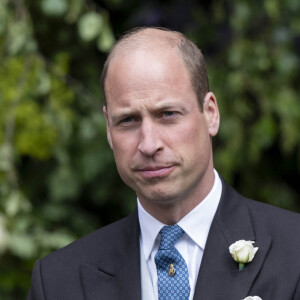 Le prince William, prince de Galles - Mariage du duc de Westminster, Hugh Grosvenor, et Olivia Henson en la cathédrale de Chester, Royaume Uni, le 7 juin 2024. © GoffPhotos/Bestimage 