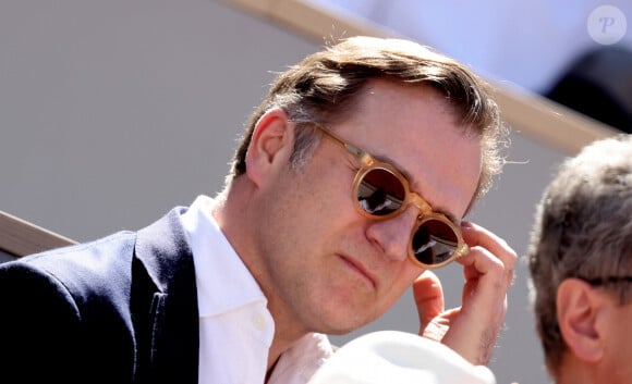 Renaud Capuçon - Célébrités dans les tribunes des Internationaux de France de tennis de Roland Garros 2024 à Paris le 7 juin 2024. © Jacovides-Moreau/Bestimage 