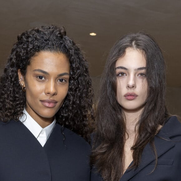 Tina Kunakey, Deva Cassel - Remise de la médaille du "Chevalier de l'Ordre des Arts et des Lettres" au créateur Simon Porte Jacquemus des mains de la rédactrice de l'édition américaine de Vogue Anna Wintour au siège de la marque Jacquemus à Paris, France, le 2 mars 2024, en marge de la mode femme automne / hiver 2024-2025 lors de la Fashion Week de Paris (PFW). © Olivier Borde/Bestimage 