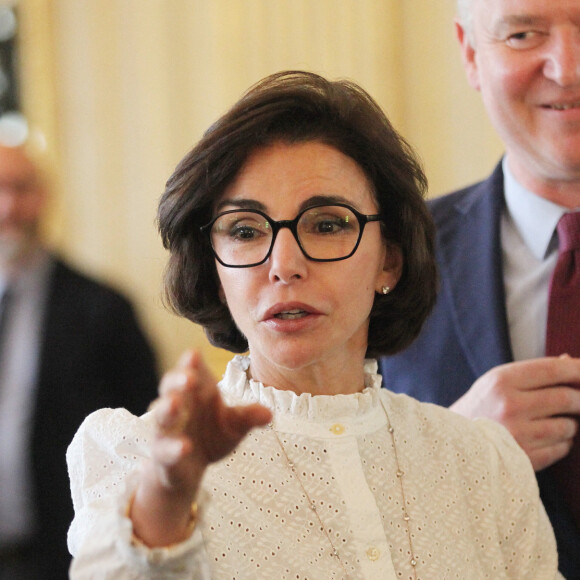 Rachida Dati à la table ronde sur la culture et la langue française, à Paris, le 27 mai 2024. © Jonathan Rebboah / Panoramic / Bestimage