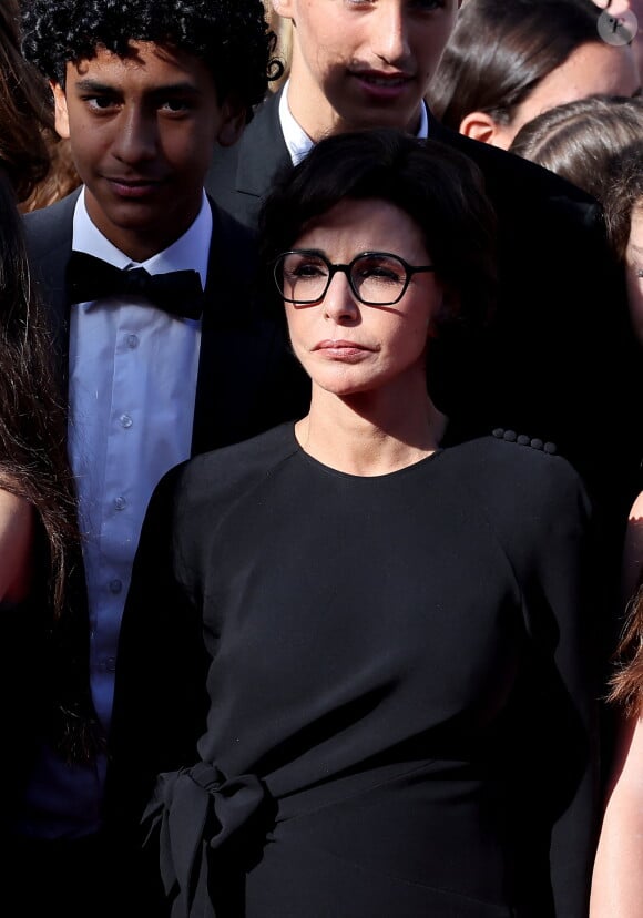 Rachida Dati à la montée des marches du film Emilia Perez lors du 77ᵉ Festival International du Film de Cannes, le 18 mai 2024 © Jacovides-Moreau / Bestimage