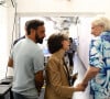 Exclusif - Cyril Hanouna, Rachida Dati, ministre de la Culture, Patrick Sébastien lors de l'émission Touche pas à mon poste (TPMP) diffusée en direct sur C8 le 11 juin 2024. © Agence / Bestimage 