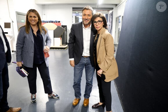 Exclusif - Valérie Benaïm, Bernard Montiel, Rachida Dati, ministre de la Culture lors de l'émission Touche pas à mon poste (TPMP) diffusée en direct sur C8 le 11 juin 2024. © Agence / Bestimage 