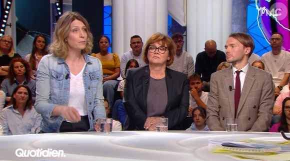 Tensions entre Yann Barthès et la présidente de France Inter dans "Quotidien", sur TMC, le 12 juin 2024