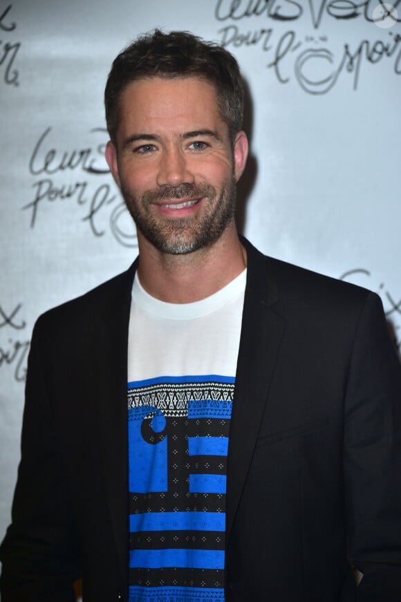 Emmanuel Moire - Photocall du concert caritatif "Leurs Voix Pour l'Espoir" à L'Olympia à Paris le 17 septembre 2015.