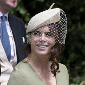 C'était également le cas de la princesse Eugenie d'York, seule autre membre de la famille royale présente. 
La princesse Eugenie d'York - Mariage du duc de Westminster, Hugh Grosvenor, et Olivia Henson en la cathédrale de Chester, Royaume Uni, le 7 juin 2024. © GoffPhotos/Bestimage