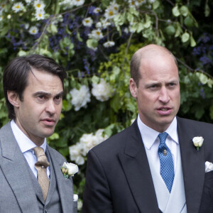 Le prince William, prince de Galles - Mariage du duc de Westminster, Hugh Grosvenor, et Olivia Henson en la cathédrale de Chester, Royaume Uni, le 7 juin 2024. © GoffPhotos/Bestimage