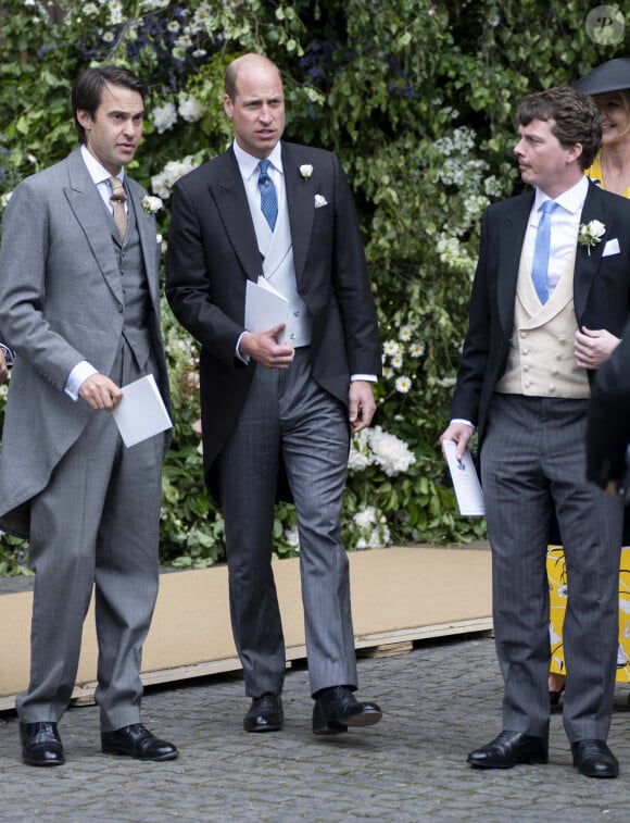 Le prince William, prince de Galles - Mariage du duc de Westminster, Hugh Grosvenor, et Olivia Henson en la cathédrale de Chester, Royaume Uni, le 7 juin 2024. © GoffPhotos/Bestimage