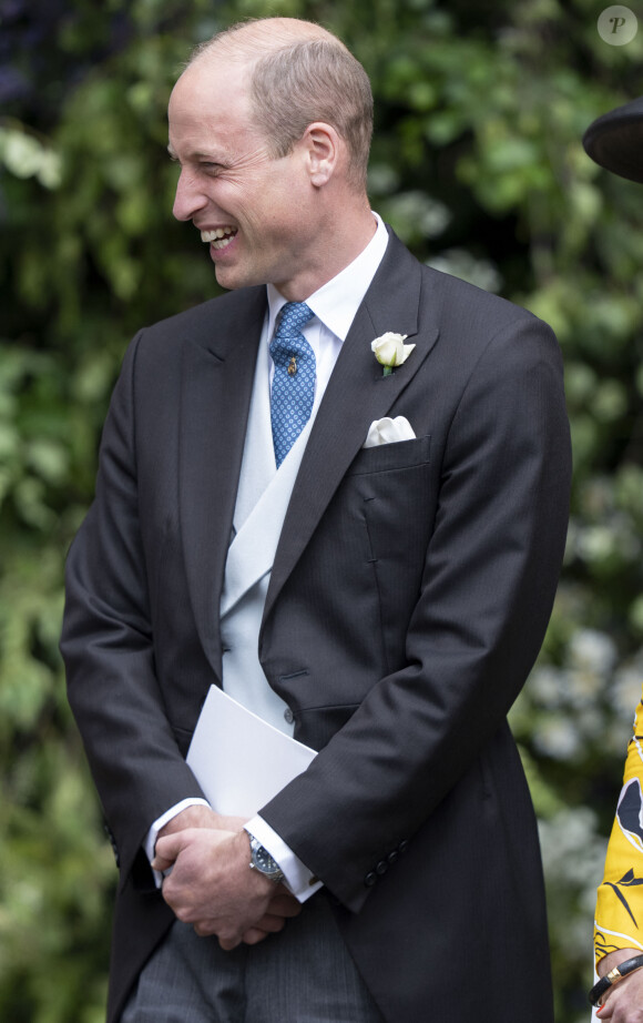 Le prince William, prince de Galles - Mariage du duc de Westminster, Hugh Grosvenor, et Olivia Henson en la cathédrale de Chester, Royaume Uni, le 7 juin 2024. © GoffPhotos/Bestimage