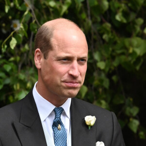 Le prince William a assisté au mariage de son ami Hugh Grosvenor en tout discrétion. 
Le prince William, prince de Galles - Mariage du duc de Westminster, Hugh Grosvenor, et Olivia Henson en la cathédrale de Chester, Royaume-Uni. © Justin Goff/GoffPhotos/Bestimage