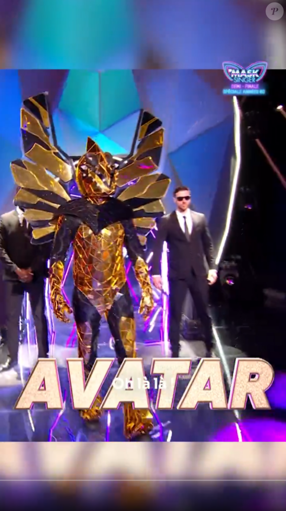 Le 2e enqueteur guest de la saison.
L'Avatar débarque dans "Mask Singer", TF1.