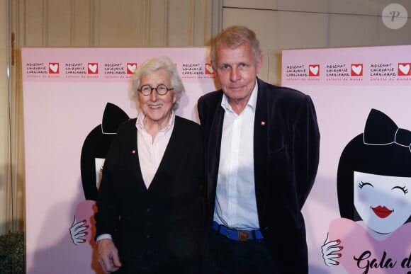 Rétro - Décès de Francine Leca à l'âge de 86 ans - Le Professeur Francine Leca et Patrick Poivre d'Arvor (PPDA) au gala du coeur au profit de l'association Mécénat Chirurgie Cardiaque, avec un récital du pianiste Miroslav Kultyshev à la Salle Gaveau à Paris le 30 janvier 2017. © Philippe Doignon/Bestimage