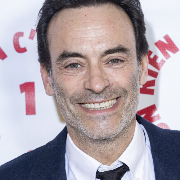 Anthony Delon au photocall des invités au dîner de gala de l'association "Un rien c'est tout" au musée de l'armée aux Invalides à Paris le 7 mars 2024.  © Cyril Moreau / Bestimage 