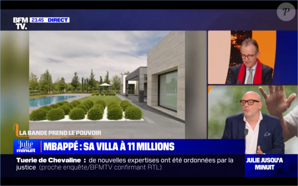 Elle lui a couté 11 millions d'euros, et est située dans une zone ultra-sécurisée de la capitale.
La nouvelle maison de Kylian Mbappé à Madrid. BFMTV.