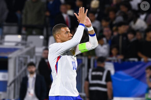 L'attaquant de 25 ans aura à coeur de briller, avant de partir à Madrid au mois d'août.
Kylian Mbappé pendant la rencontre France-Canada Bordeaux, France. ( Photo de federico pestellini / panoramic ).