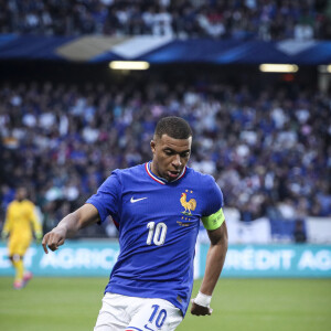 Kylian Mbappé - L'équipe de France s'est imposée face au Luxembourg (3-0) lors du premier match de préparation à l'Euro au stade Saint-Symphorien, à Metz le 5 juin 2024. 