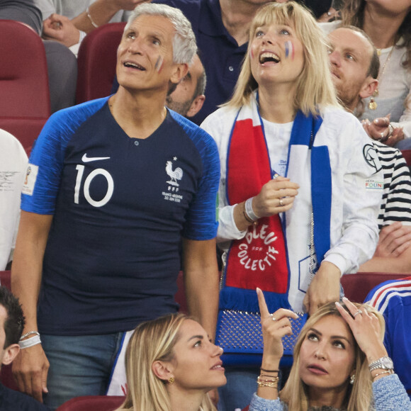 C'est également le cas de Nagui et sa femme Mélanie Page

Nagui et sa femme Mélanie Page - Célébrités dans les tribunes du match du groupe D de l'Euro 2024 entre l'équipe de France face à l'Autriche (1-0) à Dusseldorf en Allemagne le 17 juin 2024. © Cyril Moreau/Bestimage