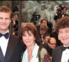 La famille se retrouve souvent au grand complet dans ce chalet.
Robert Charlebois, sa femme et leur fils Victor - montée des marches du film Bright Star 62ème Festival de Cannes, 2009.