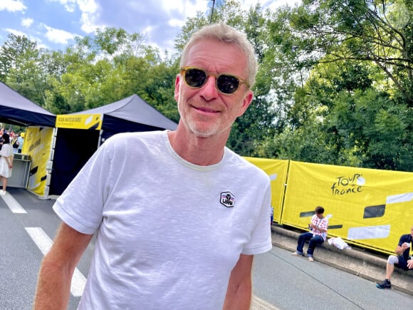 Denis Brogniar à l'arrivée de la troisième étape (Amorebieta - Bayonne) de la 110ème édition du Tour de France le 3 juillet 2023. © Fabien Faure/Bestimage 