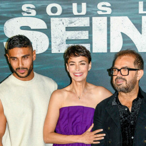 Nassim Lyes, Berenice Bejo et Xavier Gens assistent à l'avant-première de "Sous La Seine" au Grand Palais Immersif le 4 juin 2024 à Paris. Shootpix/ABACAPRESS.COM