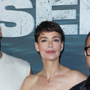 Nassim Lyes, Berenice Bejo et Xavier Gens assistent à l'avant-première de "Sous La Seine" à Paris, le 4 juin 2024. Jérôme Dominé/ABACAPRESS.COM