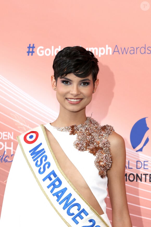 Eve Gilles, miss France 2024 - Photocall et cérémonie de clôture de la 63ème édition du Festival de Télévision de Monte-Carlo (63rd Golden Nymph) au Grimaldi Forum à Monaco le 18 juin 2024. © Claudia Albuquerque / Bestimage