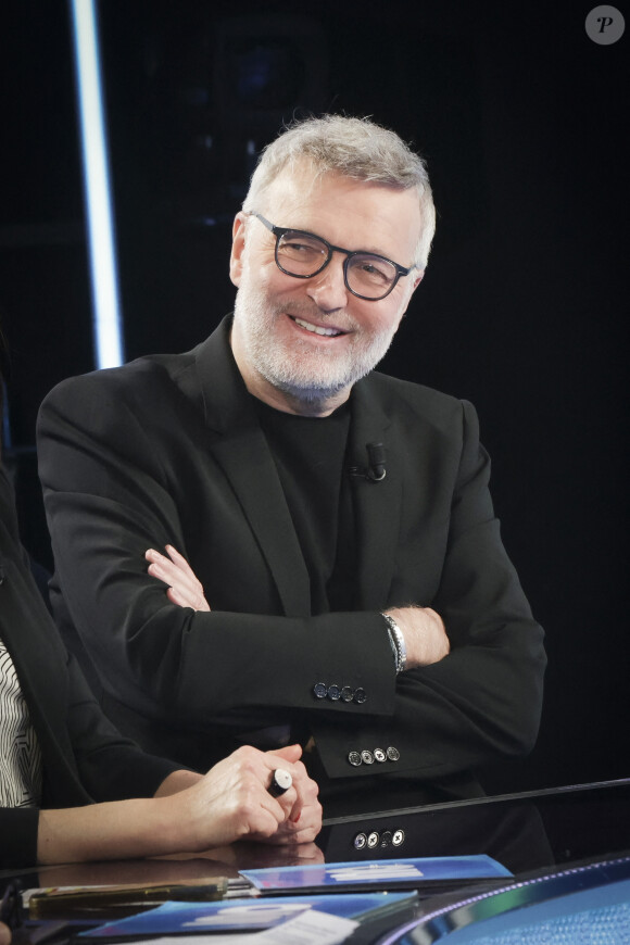 Exclusif - Laurent Ruquier - Enregistrement de l'émission "TPMP (Touche Pas à Mon Poste)", présentée par C.Hanouna et diffusée sur C8. Le 20 février 2024 © Jack Tribeca / Bestimage