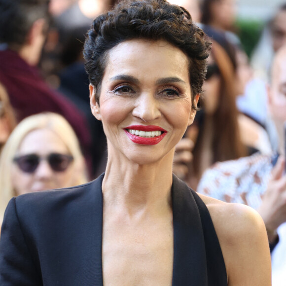 Farida Khelfa - Arrivées au défilé de mode Schiaparelli Haute-Couture automne-hiver 2024/2025 lors de la fashion week à Paris, France, le 24 juin 2024. © Denis Guignebourg/BestImage