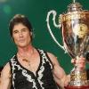 Ronn Moss et Sara Di Vaira pour la 6ème édition de l'émission Ballando con le stelle à Rome le 20 mars 2010
