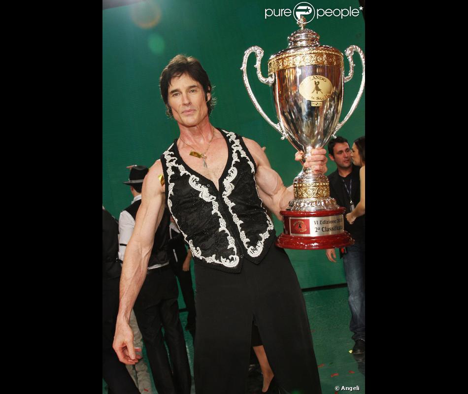 Ronn Moss et Sara Di Vaira pour la 6ème édition de l'émission Ballando