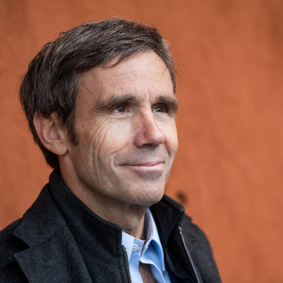 David Pujadas au village lors des internationaux de tennis de Roland Garros à Paris, France, le 5 juin 2019. © Jacovides-Moreau / Bestimage