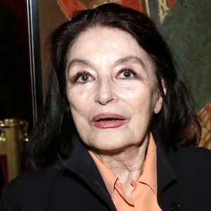 Elle a été mariée quatre fois. 
Exclusif - Anouk Aimée lors de la soirée d'hommage au compositeur Francis Lai au Grand Rex à Paris le 5 novembre 2021. © Cédric Perrin / Bestimage 